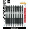 imageZebra Pen Sarasa Dry X20 Retractable Gel Pen Medium Point 07mm Black Ink 10Pack Packaging May Vary