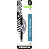 imageZebra Pen V301 Stainless Steel Fountain Pen Refill Fine Point 07mm Black Ink 2Pack