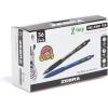 imageZebra Pen ZGrip Retractable Ballpoint Pen 12Pack American Flag Barrel Black Ink Medium Point 10mm Soft Grip Stylish Patriotic Design Smooth Writing Pens 21775BlackBlue A