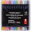 imageZebra Zensations Mechanical Colored Pencils 20mm Point Size Assorted Colored Lead 12Count1 Count Pack of 12