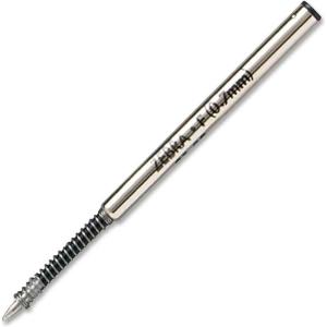 imageZebra Pen FSeries Stainless Steel Ballpoint Refill Assorted Ink Colors 10mm Medium Point Smooth Writing for Everyday Use 854122 Count Pack of 1