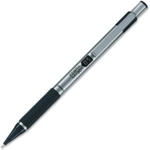imageZebra Pen M301 Mechanical Pencil Stainless Steel Barrel Fine Point 05mm Black Grip 1Pack 540111 Count Pack of 1