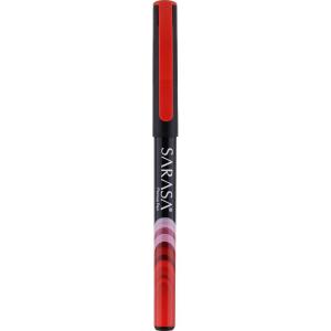 imageZebra Sarasa Fineliner Pen 08mm Black 12Count 66110Red
