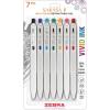 imageZebra Pen Sarasa R Retractable Gel Pen Extra Fine Point 04mm School ampamp Journaling Supplies Rubber Grip Binder Clip Red WaterResistant Ink 12Pack 47570Assorted A