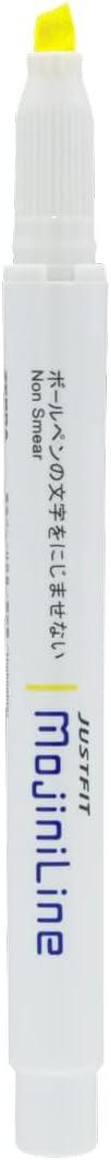 imageZebra Pen Mojini Assorted Ink Highlighter Marker Flexible Chisel Tip Assorted Ink Colors 12Pack 70200Yellow