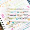 imageZebra Pen Mojini Assorted Ink Highlighter Marker Flexible Chisel Tip Assorted Ink Colors 12Pack 70200Assorted B