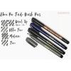 imageZebra Pen Zensations Brush Pen Fine Brush Tip Black WaterResistant Ink 1Pack1 Count Pack of 1