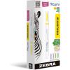 imageZebra Pen Mojini Assorted Ink Highlighter Marker Flexible Chisel Tip Assorted Ink Colors 12Pack 70200Assorted B