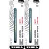 imageZebra Pen Zensations Brush Pen Fine Brush Tip Black WaterResistant Ink 1Pack1 Count Pack of 2