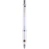 imageZebra Pen DelGuard Mechanical Pencil 1Pack with Refill 05mm White Barrel Double Spring Mechanism Resists Lead Breakage Clip for Easy Carrying 58691Graphite A