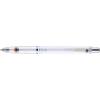 imageZebra Pen DelGuard Mechanical Pencil 3Pack with 3 Refills 05mm Black Blue White Barrel Color Double Spring Mechanism Resists Lead Breakage Clip for Easy Carrying 58603BlackBlueWhite