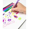imageZebra Pen Doodlerz Gel Stick Pen Bold Point 10mm Assorted Glitter Colors 10 PackAssorted