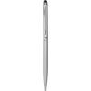 imageZebra StylusPen Twist Retractable Ballpoint Pen Fine Point 07mm Black Ink Silver Barrel 1Count 331611 Count Pack of 1