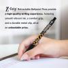 imageZebra Pen ZGrip Retractable Ballpoint Pen SmoothFlowing Black Ink 10mm Medium Point Animal Print Barrels Teacher School amp Office Supplies Ideal for NoteTaking 18Pack 22818AMZ