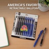 image:imageZebra Pen ZGrip Retractable Ballpoint Pen SmoothFlowing Black Ink 10mm Medium Point Assorted Ombre Neon Barrels Teacher School amp Office Supplies Ideal for NoteTaking 18Pack 23018AMZBlackBlue A