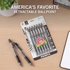 image:imageZebra Pen ZGrip Retractable Ballpoint Pen SmoothFlowing Black Ink 10mm Medium Point Assorted Ombre Neon Barrels Teacher School amp Office Supplies Ideal for NoteTaking 18Pack 23018AMZBlack K