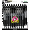 image:imageZebra Pen ZGrip Retractable Ballpoint Pen SmoothFlowing Black Ink 10mm Medium Point Assorted Ombre Neon Barrels Teacher School amp Office Supplies Ideal for NoteTaking 18Pack 23018AMZBlack ZZ