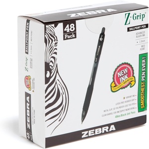 image:imageZebra Pen ZGrip Retractable Ballpoint Pen SmoothFlowing Black Ink 10mm Medium Point Assorted Ombre Neon Barrels Teacher School amp Office Supplies Ideal for NoteTaking 18Pack 23018AMZBlack I