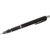 image:imageZebra Pen DelGuard Mechanical Pencil 05mm Black Barrel Resists Lead Breaking Double Spring Protection BuiltIn Eraser Textured Grip Includes Extra Lead 1Pack 58611Black Barrel