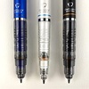 image:imageZebra Pen DelGuard Mechanical Pencil 05mm Black Barrel Resists Lead Breaking Double Spring Protection BuiltIn Eraser Textured Grip Includes Extra Lead 1Pack 58611BlackBlueWhite