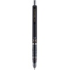 image:imageZebra Pen DelGuard Mechanical Pencil 05mm Black Barrel Resists Lead Breaking Double Spring Protection BuiltIn Eraser Textured Grip Includes Extra Lead 1Pack 58611Black
