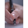 image:imageZebra Pen DelGuard Mechanical Pencil 05mm Black Barrel Resists Lead Breaking Double Spring Protection BuiltIn Eraser Textured Grip Includes Extra Lead 1Pack 58611Black Barrel