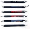 image:imageZebra Pen M350 Mechanical Pencil 07mm Point Red Premium Metal Barrel Rubber Grip Refillable STEEL Series Ideal for School or Office Comes with Lead amp Eraser Refill 2Pack 57312Black Barrel