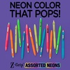 image:imageZebra Pen ZGrip Mechanical Pencil Comfort Grip 07mm Lead 2 HB PreLoaded with Lead and Eraser for School Office Everyday Use Refillable Assorted Neon Barrel 10Pack 50301Lead Neon Barrels