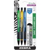 image:imageZebra Pen ZGrip Plus Mechanical Pencil Smooth Writing LatexFree Grip 07mm Lead 2 HB Shake to Advance the Lead Assorted Barrel Colors Green Yellow Blue 3Pack 55403GreenYellowBlue