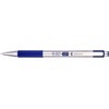 image:imageZebra Pen G301 Signature Series Retractable Gel Pen 05mm Fine Point Stainless Steel Barrel with Textured Grip Assorted Vintage Ink Colors Indigo Butterscotch Cherrywood and Plum 4Pack 47304Blue B