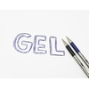 image:imageZebra Pen G301 Signature Series Retractable Gel Pen 05mm Fine Point Stainless Steel Barrel with Textured Grip Assorted Vintage Ink Colors Indigo Butterscotch Cherrywood and Plum 4Pack 47304Blue B