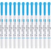 image:imageZebra Pen Mildliner DoubleEnded Highlighter Marker Set Broad and Fine Point Tips Ideal for Bible Highlighting No Bleed Mild Magenta Ink 12Pack 78270upcCyan