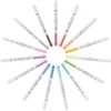 image:imageZebra Pen Mildliner DoubleEnded Highlighter Marker Set Broad and Fine Point Tips Ideal for Bible Highlighting No Bleed Mild Magenta Ink 12Pack 78270upcYellow