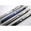 image:imageZebra Pen STEEL F301A Ballpoint Black Ink Fine Point 07mm Pen EasyGlide Ink Aluminum Barrel NonSlip Grip Professional Design Ideal for Office Journal and Planner Use 4Pack 27514Assorted