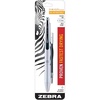 image:imageZebra Pen SARASA Grand Retractable Gel Pen Solid Brass Barrel FastDrying Black Ink 07mm Point Ideal for the LeftHanded Eliminates Smudging Black Brass Barrel 1Pack Plus Refill 91201White