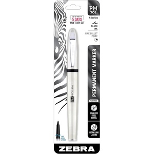 image:imageZebra Pen PM701 Refill Permanent Marker Refill Fine Point Black Ink Fits Zebra STEEL PM701 Permanent Marker Bold and Lasting Marking Performance Quick and Easy Replacement 1Pack 80111Black